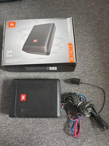 JBL bass pro nano underseat subwoofer beschikbaar voor biedingen