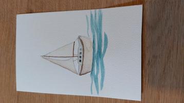 kunst Boot beschikbaar voor biedingen