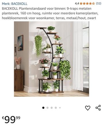 Plantenstandaard plantenrek kast plantenkast beschikbaar voor biedingen