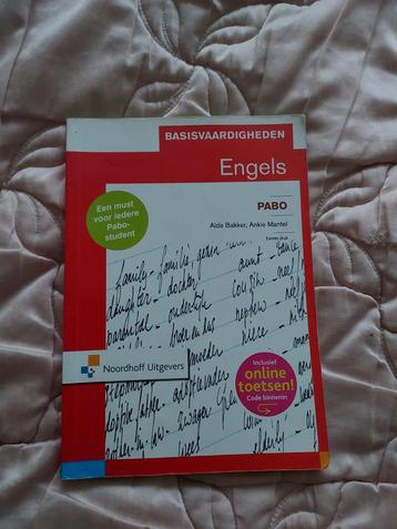 Basivaardigheden Engels PABO - Als Nieuw! beschikbaar voor biedingen