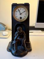 klok, brons, Antiek en Kunst, Antiek | Klokken, Ophalen of Verzenden