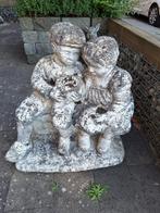 Tuinbeeld Ot en Sien, Ophalen, Gebruikt, Beton, Mensenbeeld