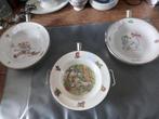 te koop 3 oude warmhoud bordjes verkoop per stuk mogelijk, Ophalen of Verzenden