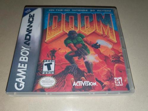 Doom Game Boy Advance GBA Game Case, Spelcomputers en Games, Games | Nintendo Game Boy, Zo goed als nieuw, Verzenden