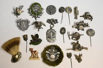 DJV deutsche jagd verein en andere jacht spelden emblemen beschikbaar voor biedingen