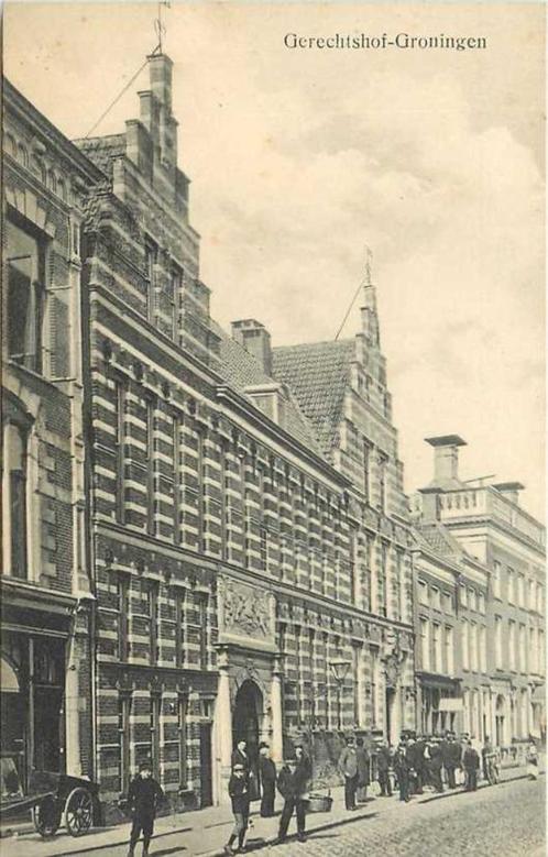 (300-138-023) Groningen Gerechtshof, Verzamelen, Ansichtkaarten | Nederland, Groningen, Verzenden