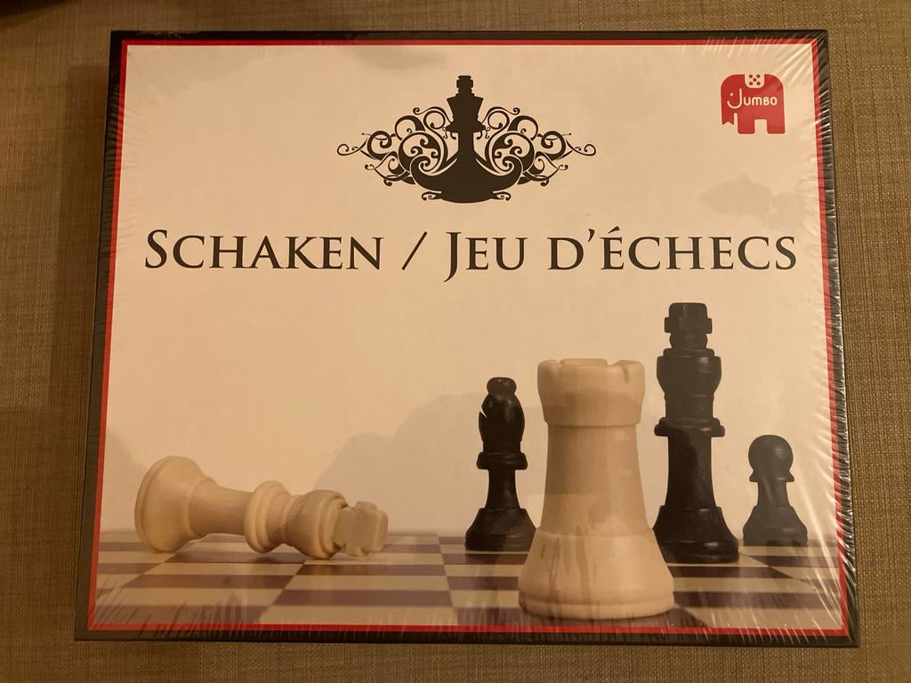 Nieuw in verpakking! Schaken - Jumbo - Bordspel, Een of twee spelers, Ophalen of Verzenden, Nieuw