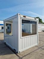 Kantoorunit Portiers loge 3x2,5 meter met 4 ramen Dubbelglas, Ophalen