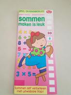 Speel- en rekenboekje, sommen maken is leuk 6-7 jaar, zgan, Verzenden, Jongen of Meisje, Zo goed als nieuw, 5 of 6 jaar