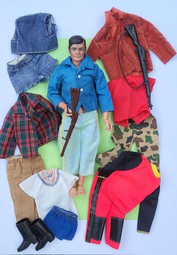 Vintage action man Big Jim Lone Ranger figuur kleding beschikbaar voor biedingen