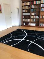 Vintage IKEA vloerkleed zwart 230 x 230, Huis en Inrichting, Ophalen, Gebruikt, Zwart, Vierkant
