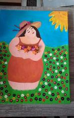 Schilderij " Zonnige bloemen dag ", Ophalen of Verzenden