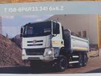 Tatra Phoenix kipper vrachtwagen folder sheet Duitstalig, Ophalen of Verzenden, Zo goed als nieuw, Overige merken