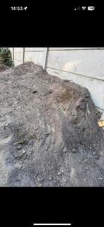 Zwarte grond + / - 1 kuub   gratis afhalen, Tuin en Terras, Zand, Ophalen, Zo goed als nieuw, Overige typen