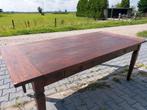 Hardhouten eettafel van gebruikt hout, Ophalen, 200 cm of meer, 50 tot 100 cm, Zo goed als nieuw
