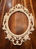 Sierlijke ovale lijst, Huis en Inrichting, Woonaccessoires | Lijsten, Ophalen of Verzenden, Zo goed als nieuw, Kunststof, Minder dan 50 cm
