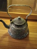 Broccante waterketeltje 16 cm doorsnee, Antiek en Kunst, Antiek | Emaille, Ophalen of Verzenden