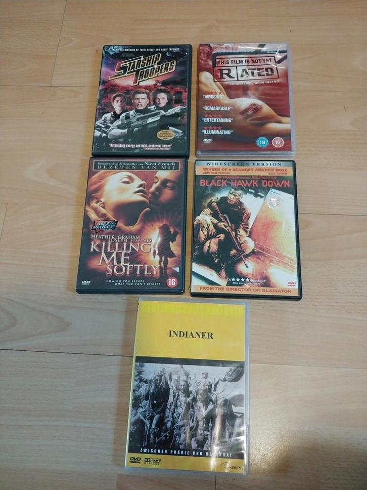 Klein DVD partijtje, Cd's en Dvd's, Dvd's | Overige Dvd's, Gebruikt, Vanaf 16 jaar, Ophalen of Verzenden