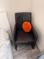 2 leren stoeltjes., Huis en Inrichting, Ophalen of Verzenden, Zo goed als nieuw, Minder dan 75 cm, Minder dan 150 cm