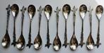 12x Theelepeltjes Libelle in Art Nouveau Stijl., Verzenden