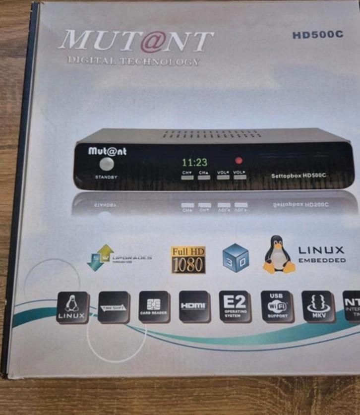 Mutant HD500C, Audio, Tv en Foto, Decoders en Harddiskrecorders, Zo goed als nieuw, Decoder, Ophalen of Verzenden