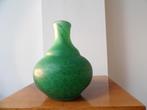 Art Deco Frans Vaasje Cameo Glas groen, Antiek en Kunst, Antiek | Vazen, Ophalen of Verzenden