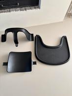 Stokke Tripp Trapp babyset (rugplank, beugel en eetblad), Kinderen en Baby's, Kinderstoelen, Ophalen, Gebruikt, Meegroeistoel
