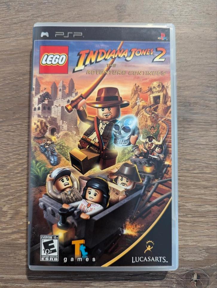 Lego Indiana Jones 2 voor de PSP, Spelcomputers en Games, Games | Sony PlayStation Portable, Zo goed als nieuw, Avontuur en Actie