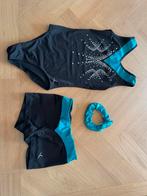 Twee keer turnpakje 128/134, Sport en Fitness, Turnen, Kindermaat 122 t/m 140, Ophalen of Verzenden, Gebruikt, Turnpak(je)