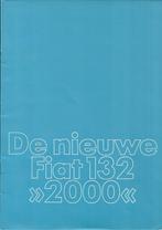 Folder Fiat 132 2000 September 1980, Auto diversen, Ophalen of Verzenden