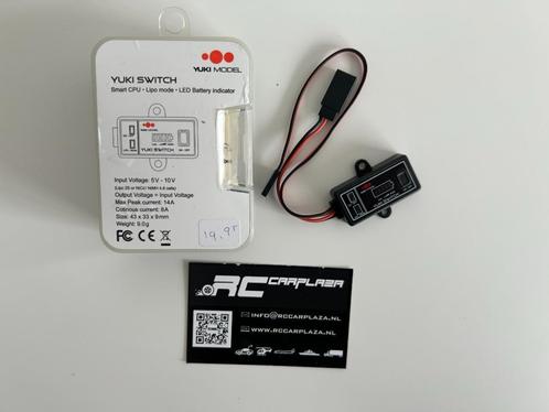 Yuki Switch model smart CPU Lipo Mode Led baterry indicator, Hobby en Vrije tijd, Modelbouw | Radiografisch | Auto's, Nieuw, Onderdeel
