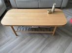 Ikea Listerby salontafel 120 lang, Ophalen, 100 tot 150 cm, Scandinavish, Eikenhout