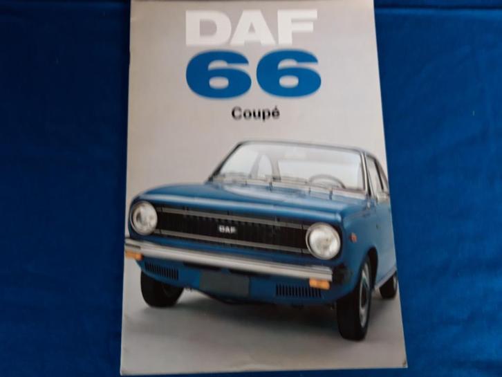 Folder Daf 66 Coupé modeljaar 1974 Engels, Boeken, Auto's | Folders en Tijdschriften, Zo goed als nieuw, Overige merken, Ophalen of Verzenden