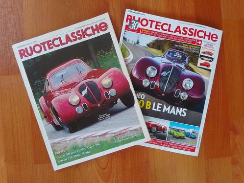 Ruoteclassiche - Italiaanse klassieke automagazine, Boeken, Auto's | Folders en Tijdschriften, Zo goed als nieuw, Algemeen, Ophalen