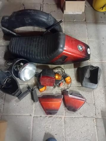 BMW Motorfiets Onderdelen - Spatbord, Zadel, Koplamp beschikbaar voor biedingen