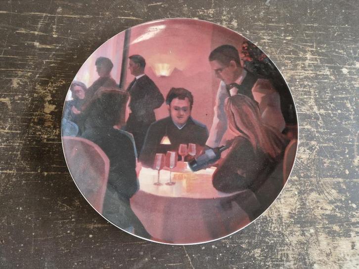 Proeven van Kunst bord De Pauw Groningen, Antiek en Kunst, Kunst | Designobjecten, Ophalen of Verzenden