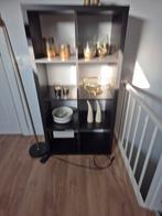 IKEA Kallax Kast - Zwart, Huis en Inrichting, Kasten | Boekenkasten, Ophalen, Met plank(en), Gebruikt, Kunststof