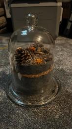 Stolp glas 29 cm, Huis en Inrichting, Woonaccessoires | Stolpen, Ophalen of Verzenden, Zo goed als nieuw