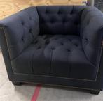 Fauteuil zwart, Huis en Inrichting, Fauteuils, Ophalen, Gebruikt, 75 tot 100 cm, 75 tot 100 cm
