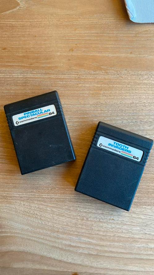 Commodore 64 cartridge games spellen, Computers en Software, Vintage Computers, Ophalen of Verzenden