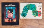 Eric Carle: Rupsje Nooitgenoeg en Pas Op Voor de Reus!, Gelezen, 3 tot 4 jaar, Ophalen of Verzenden, Uitklap-, Voel- of Ontdekboek
