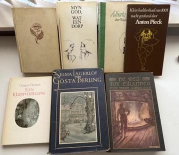 7 leesboeken met illustraties van Anton Pieck. beschikbaar voor biedingen