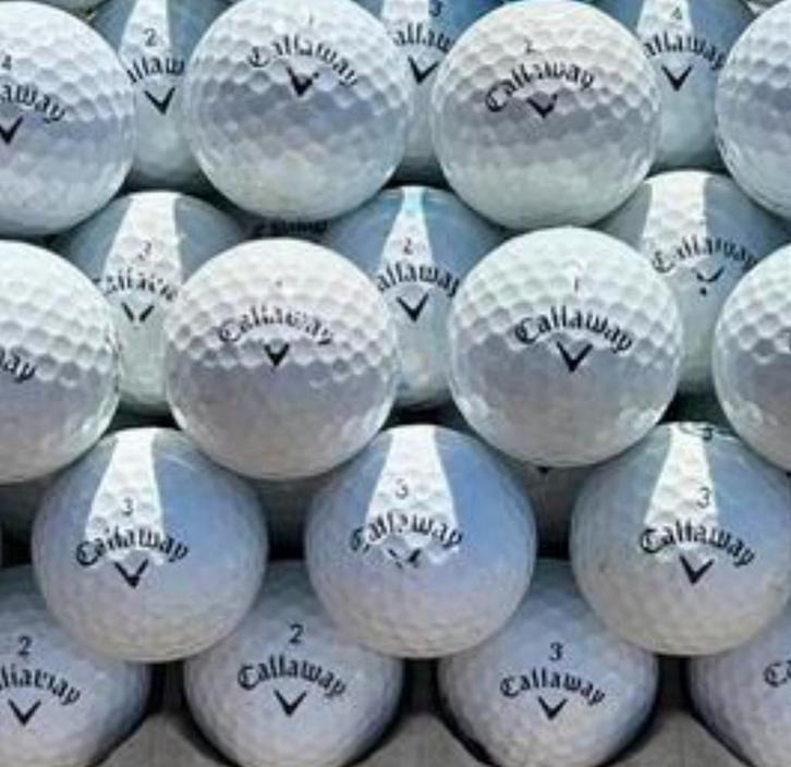 CALLAWAY CHROME SOFT TOUR  GOLFBALLEN  - 40 STUKS, Sport en Fitness, Golf, Zo goed als nieuw, Bal(len), Callaway, Ophalen