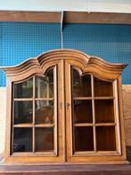 Houten vitrinekast, Huis en Inrichting, Ophalen, 25 tot 50 cm, 50 tot 100 cm