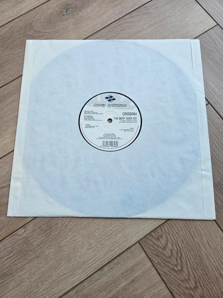 Casbah - The Beat Goes On, Cd's en Dvd's, Vinyl | Dance en House, Gebruikt, 12 inch, Ophalen of Verzenden