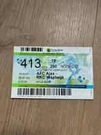 Ajax - RKC Waalwijk ticket 18-04-2007, Verzamelen, Ophalen of Verzenden