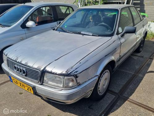 Audi 80 2.0 E, Auto's, Oldtimers, Bedrijf, Te koop, Radio, Audi, Benzine, Sedan, Handgeschakeld, Origineel Nederlands, Zilver of Grijs