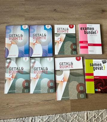Getal & Ruimte 11e ed leerboek vwo A/C deel 1, 2, 3, 4  beschikbaar voor biedingen