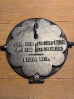 Antiek wafelijzer, Ophalen of Verzenden, Gebruikt