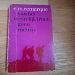 Van het Westelijk Front geen nieuws - Remarque, Ophalen, Gelezen, E.M. Remarque, Nederland